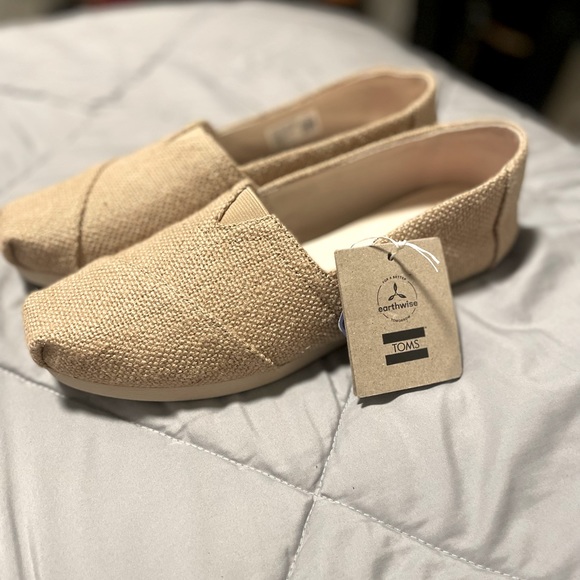 Toms Shoes - Natural Burlap Toms
